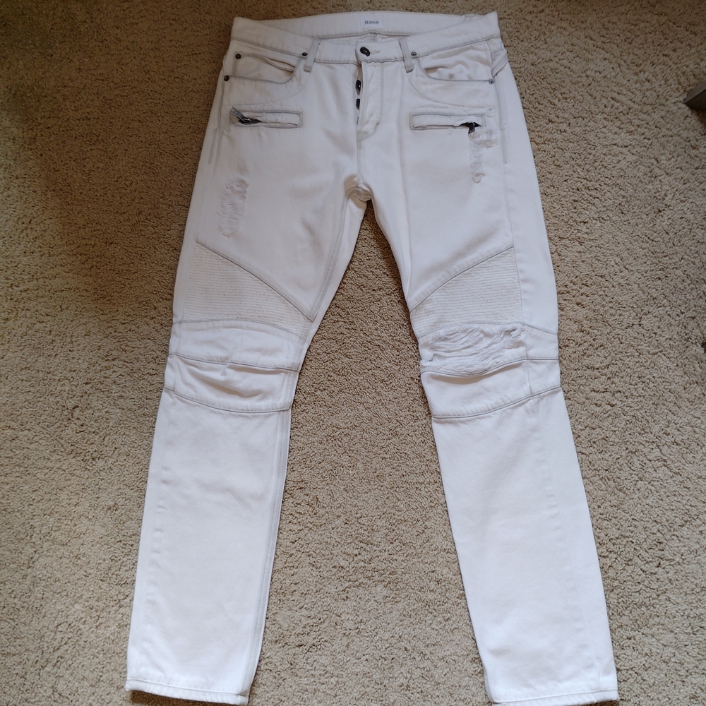 Hudson Jeans Men's White Jeans